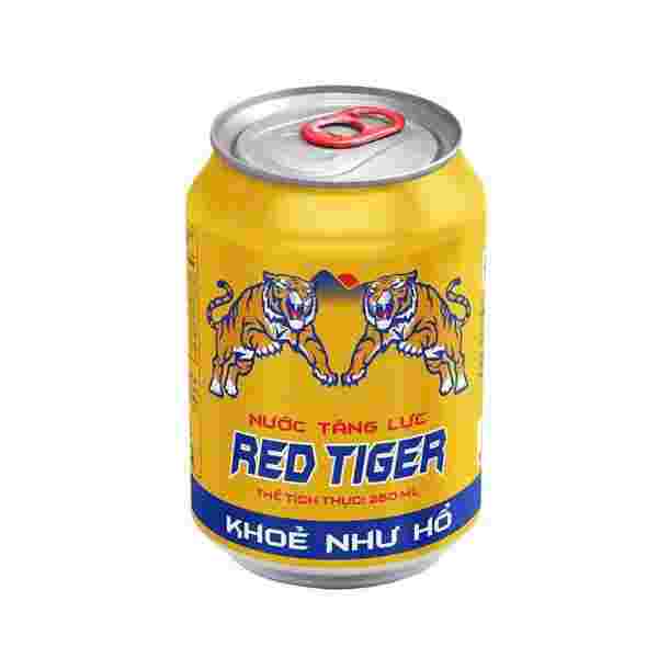 RED TIGER ENERGY DRINK (GOLD) 250ml *24 Stubby cans /carton